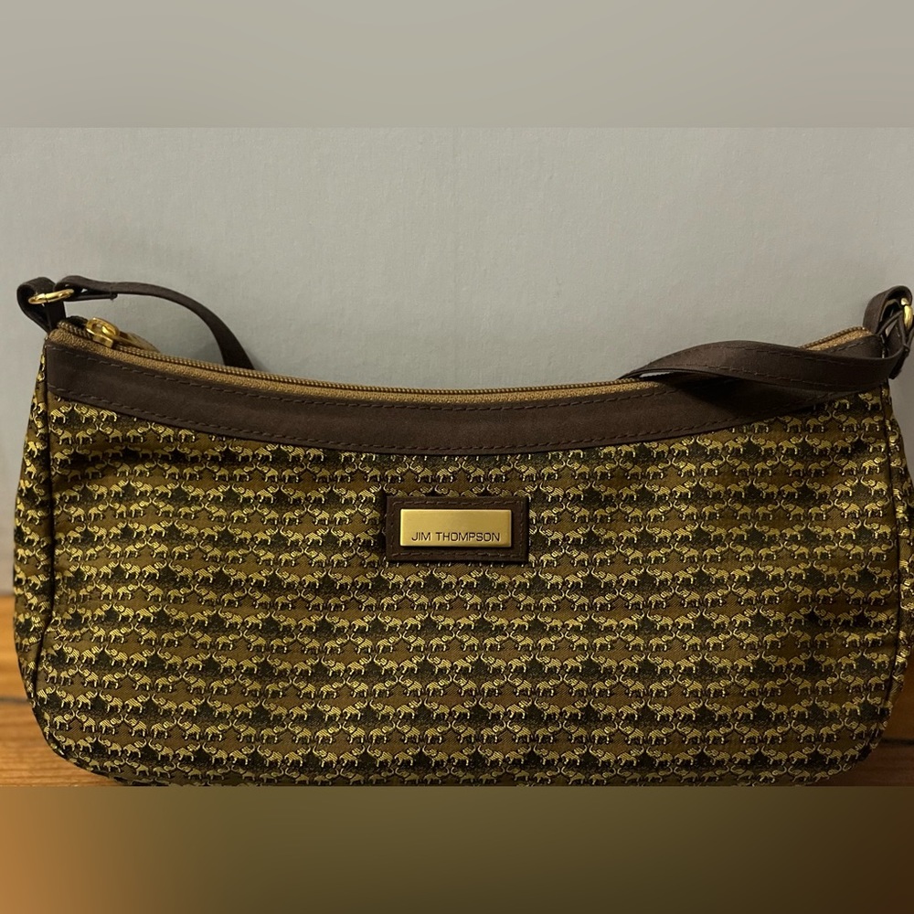 Jim Thompson Elephant Asian
Mini Bag Thai Silk Purse